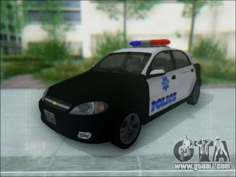 Chevrolet Lacetti Police for GTA San Andreas