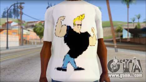 Johnny Bravo T-Shirt v1 for GTA San Andreas