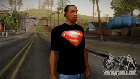 Man of Steel T-Shirt for GTA San Andreas