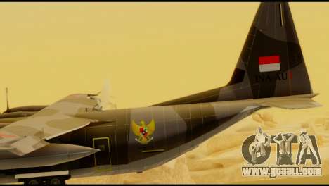C-130 Hercules Indonesia Air Force for GTA San Andreas