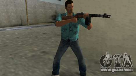 Submachine Gun Shpagina for GTA Vice City