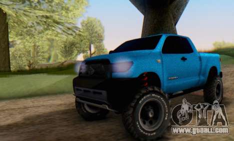 Toyota Tundra OFF Road Tuning Blue Star for GTA San Andreas