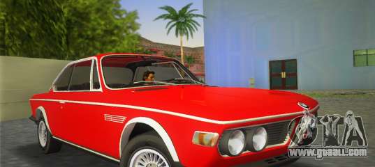 BMW 3.0 CSL 1971 for GTA Vice City