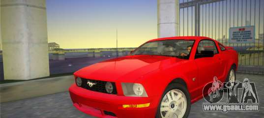 Ford Mustang GT 2005 for GTA Vice City