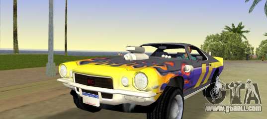 Chevrolet Camaro 1970 for GTA Vice City