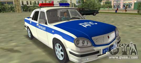 GAZ 31105 Volga DPS for GTA Vice City