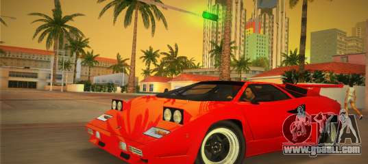 Lamborghini Countach LP5000 QV TT Custom for GTA Vice City