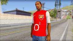 Arsenal Shirt for GTA San Andreas