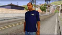 Blue Izod Lacoste Polo Shirt for GTA San Andreas