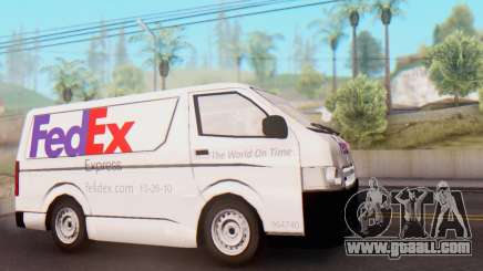 Toyota Hiace FedEx Cargo Van 2006 for GTA San Andreas