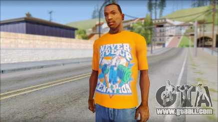 John Cena Orange T-Shirt for GTA San Andreas