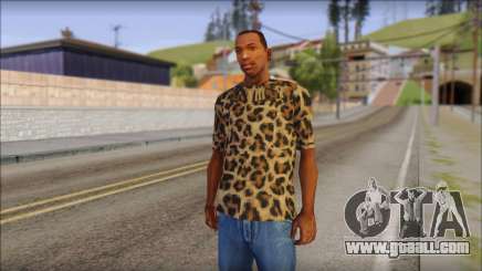 Tiger Skin T-Shirt Mod for GTA San Andreas
