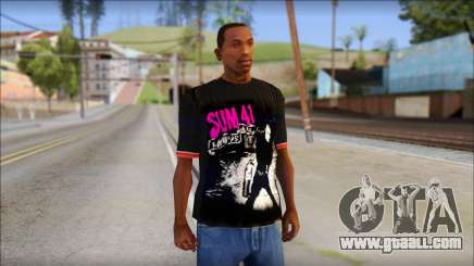 Sum 41 T-Shirt for GTA San Andreas