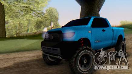 Toyota Tundra OFF Road Tuning Blue Star for GTA San Andreas