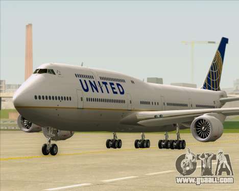 Boeing 747-8 Intercontinental United Airlines for GTA San Andreas