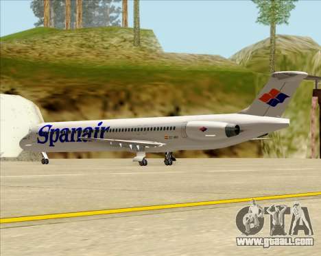 McDonnell Douglas MD-82 Spanair for GTA San Andreas