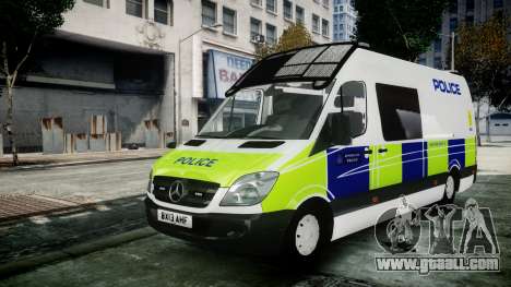 Mercedes-Benz Sprinter Police 2014 for GTA 4