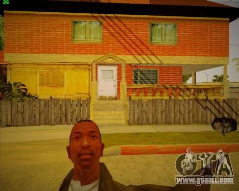 Updated house CJ for GTA San Andreas