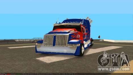 Peterbilt 379 Optimus Prime for GTA San Andreas
