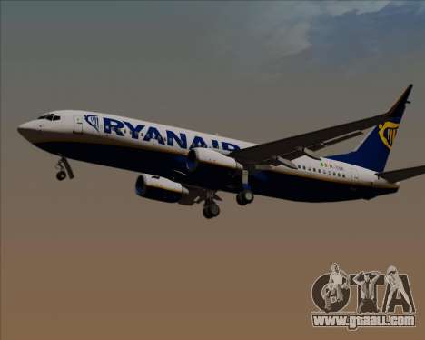 Boeing 737-8AS Ryanair for GTA San Andreas