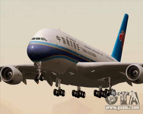 Airbus A380-841 China Southern Airlines for GTA San Andreas