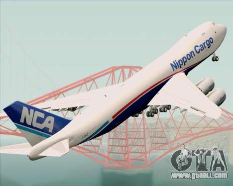 Boeing 747-8 Cargo Nippon Cargo Airlines for GTA San Andreas