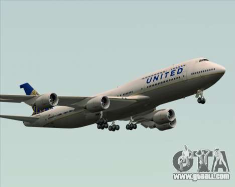 Boeing 747-8 Intercontinental United Airlines for GTA San Andreas