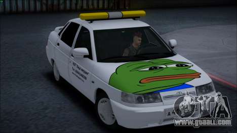 VAZ 2110 Face Frog for GTA San Andreas
