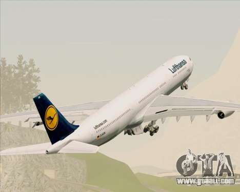 Airbus A340-313 Lufthansa for GTA San Andreas