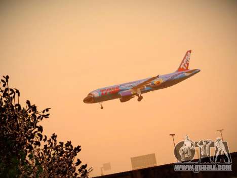 Airbus A320-214 TAM Airlines RIO for GTA San Andreas