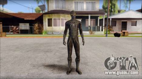 Standart Black Spider Man for GTA San Andreas