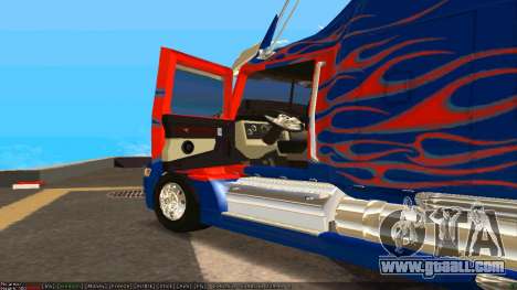 Peterbilt 379 Optimus Prime for GTA San Andreas