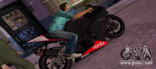 Aprilia RSV4 2009 Original for GTA Vice City