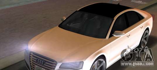 Audi A8 2010 W12 Rim3 for GTA Vice City