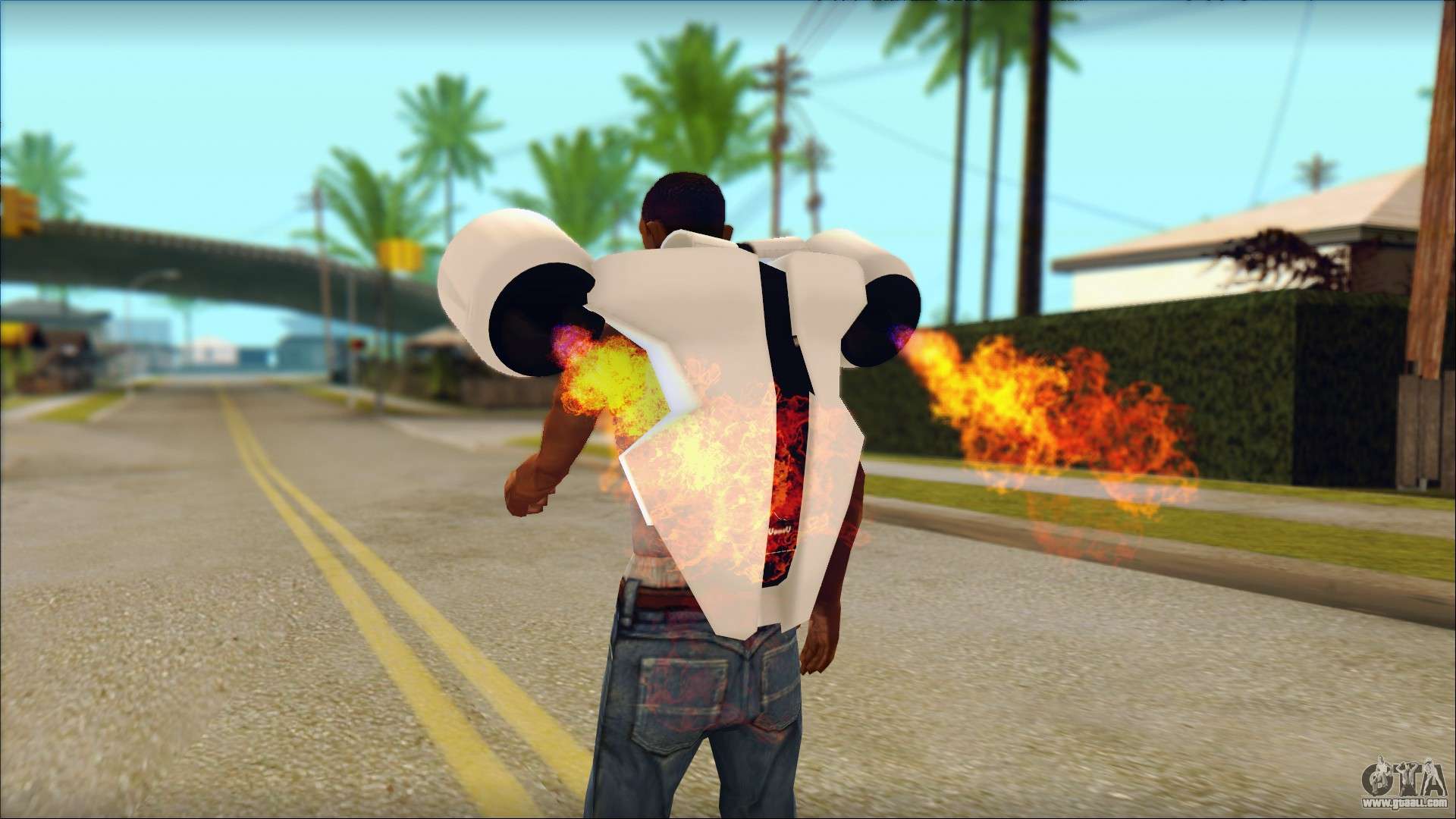 Download Collection of two jetpacks for GTA San Andreas