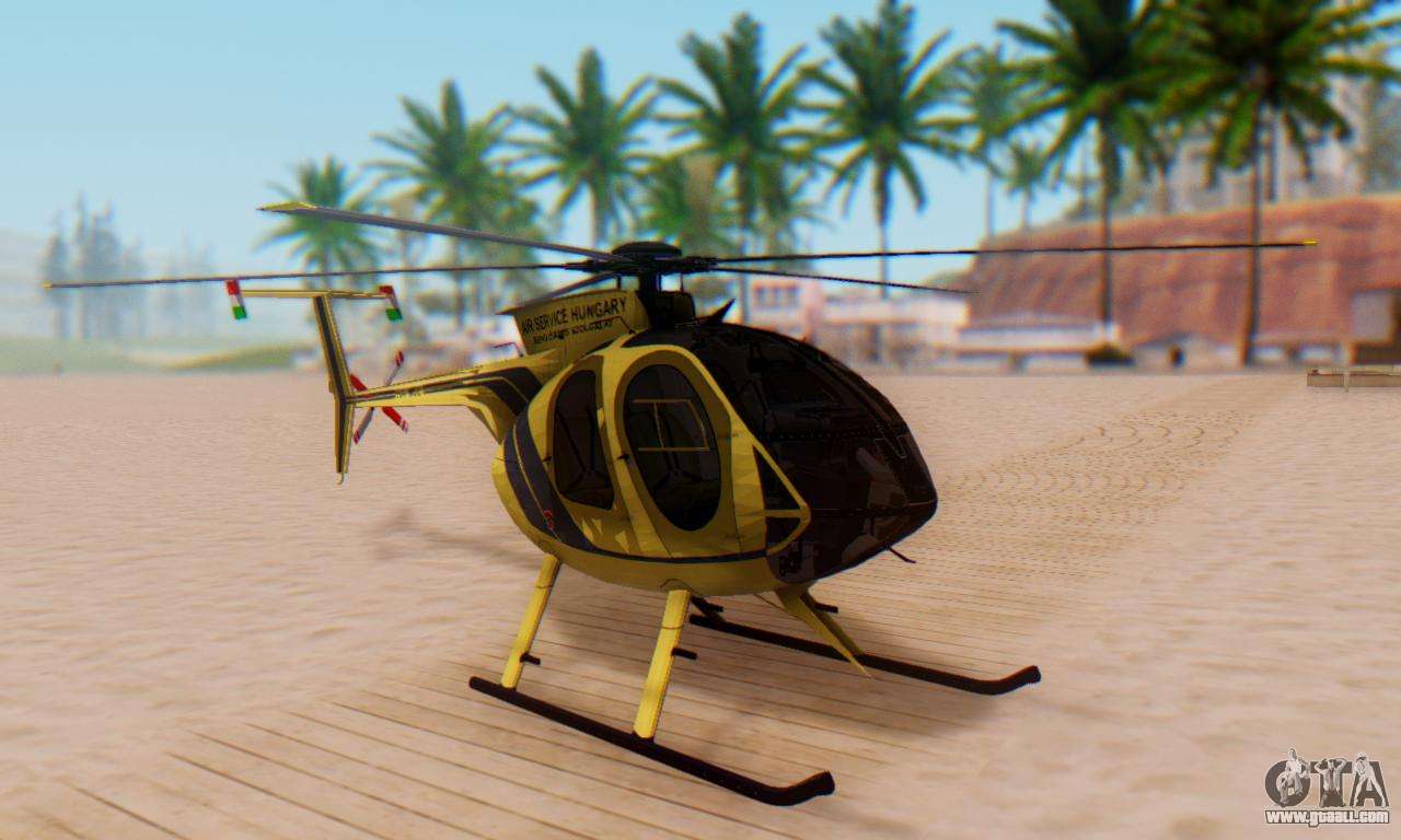 Helicóptero Seasparrow GTA San Andreas