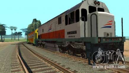GE U18C CC 201 Indonesian Locomotive for GTA San Andreas