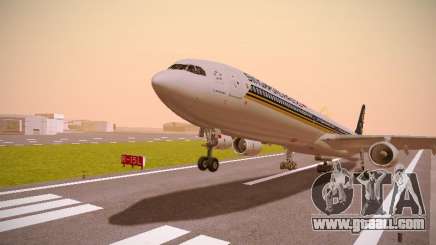 Airbus A340-600 Singapore Airlines for GTA San Andreas