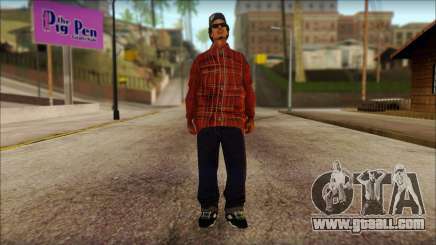 Eazy-E Red Skin v1 for GTA San Andreas