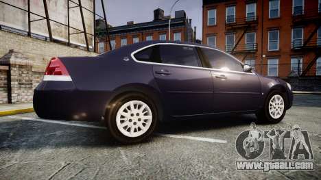 Chevrolet Impala 2010 Undercover [ELS] for GTA 4