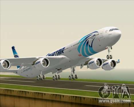 Airbus A340-600 EgyptAir for GTA San Andreas