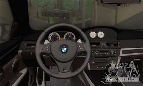 BMW M3 E92 for GTA San Andreas
