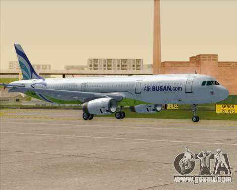 Airbus A321-200 Air Busan for GTA San Andreas