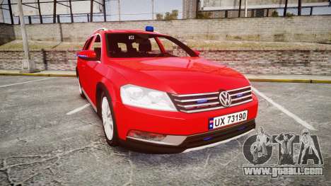 Volkswagen Passat 2014 Unmarked Police for GTA 4