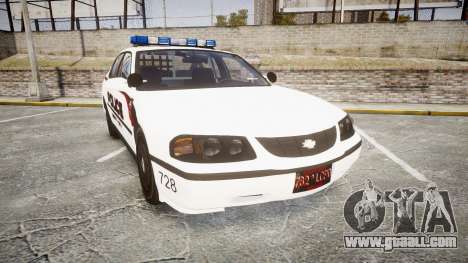 Chevrolet Impala 2003 Liberty City Police [ELS] for GTA 4