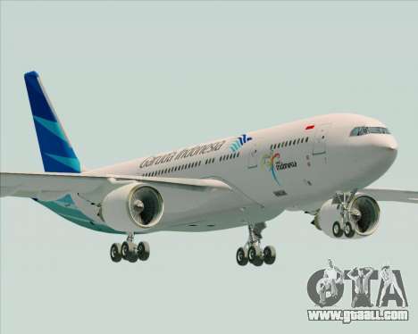Airbus A330-243 Garuda Indonesia for GTA San Andreas