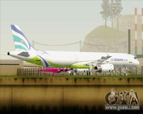 Airbus A321-200 Air Busan for GTA San Andreas