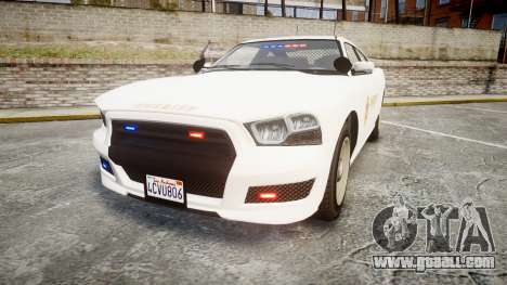GTA V Bravado Buffalo LS Sheriff White [ELS] Sli for GTA 4