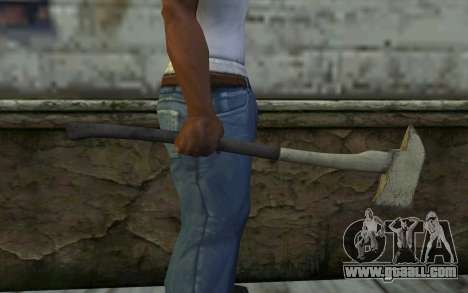 Fire axe (DayZ Standalone) v3 for GTA San Andreas