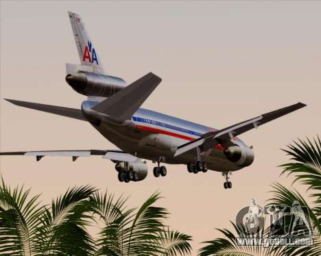 McDonnell Douglas DC-10-30 American Airlines for GTA San Andreas